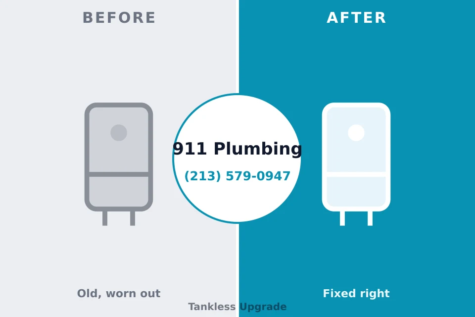Before and after: plumbing company South Ogden, UT